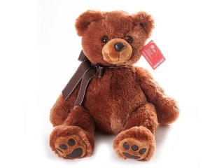 Мягкая игрушка Aurora, Медведь темно-коричневый 50 см 1-00083744_1