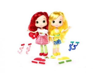 Кукла Strawberry Shortcake, Шарлотта Земляничка д/модел. причесок, 28 см, 2 в. 1-00087095_1