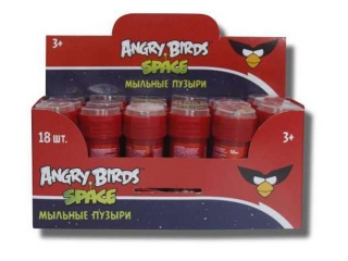 Мыльные пузыри 1toy Angry Birds space, 50 мл в д/б 1-00036912_1