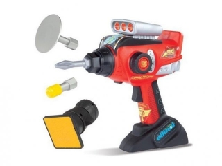 Набор игровой Dickie Toys, Шуруповерт электронный, насадки.Тачки 2 1-00009237_1