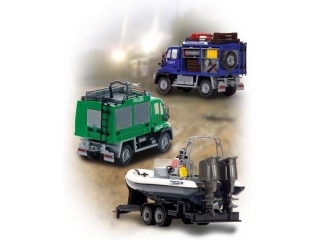 Набор Dickie Toys, Служба спасения: грузовик+катер, 1:18, 50 см., 3 в. 1-00015378_1