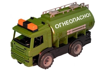 Игрушка Нордпласт, Военная спецтехника Цистерна Огнеопасно 1-00038909_1