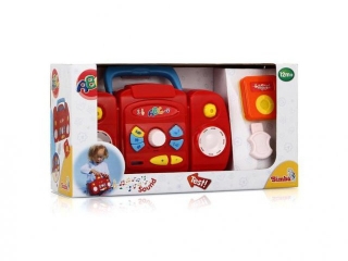 Игрушка музык. Simba, Магнитофон с MP3 плеером и USB, 22 см. 1-00048623_1