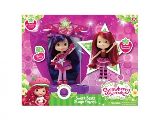 Кукла Strawberry Shortcake, Шарлотта Земляничка на сцене, 15 см, 2 шт. 1-00091437_2