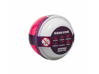 Жвачка для рук Nano gum, аромат арбуза 25 г 1-00176084_3
