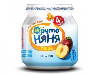 Пюре Фрутоняня Слива 110 г 1-00000867_1
