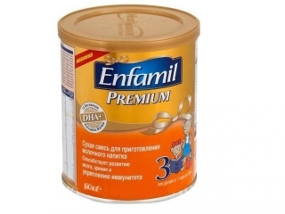 Смесь Enfamil Premium 3 молочная с 1-3 лет 400 г 1-00001712_1