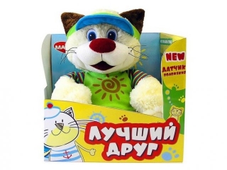 Игрушка интерактивная Малыши, Кот-усатый путешественник 1-00005200_1