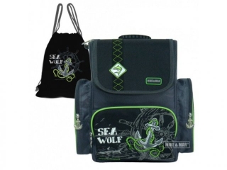 Рюкзак Mike&Mar детский Якорь (в комлекте мешок для обуви), 36 см 1-00009778_1