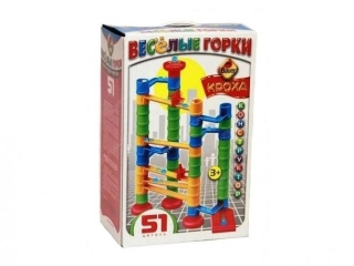 Конструктор Кроха 050, Веселые горки, 51 дет 1-00015091_2