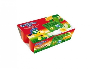 Творожок Растишка яблоко, ваниль, банан 3,5% 6*45 г 1-00017287_1
