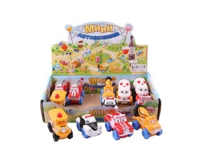 Игрушка Joy Toy, Мини-автомобили в ассорт. 1-00085446_1