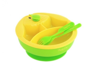 Тарелка BabyOno с подогревающим дном 1-00085724_1