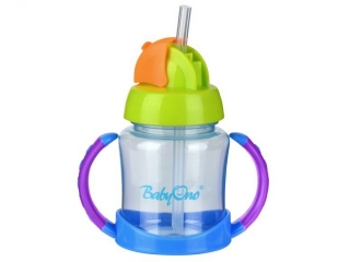 Поильник BabyOno с соломинкой маленький 180 мл 1-00085728_1