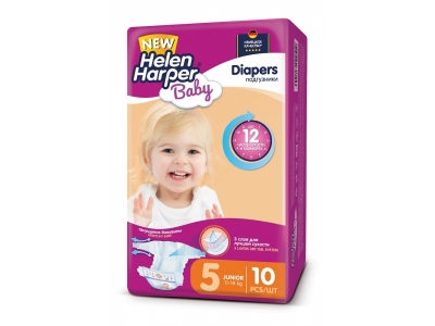 Подгузники Helen Harper Baby Junior, 11-18 кг 10 шт. 1-00091871_1