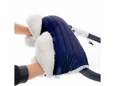 Муфта Esspero Soft Fur Lux на коляску (натуральная шерсть) 1-00179556_1