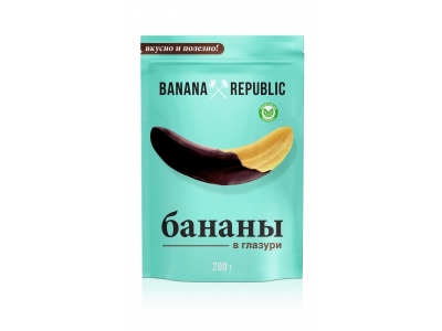 Банан Banana Republic сушеный в шоколадной глазури 200 г 1-00180335_1