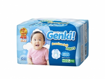 Подгузники-трусики Genki Premium Soft М, 7-10 кг 32 шт. 1-00180366_1
