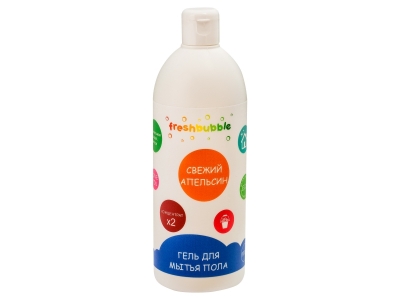 Гель Freshbubble для мытья полов свежий апельсин, 500 мл 1-00181436_1