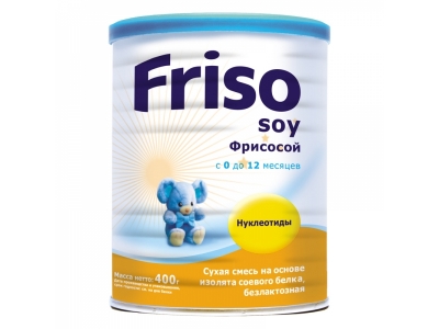 Смесь Friso SOY Фрисосой, сухая 0-12 мес. 400 г 1-00011303_1