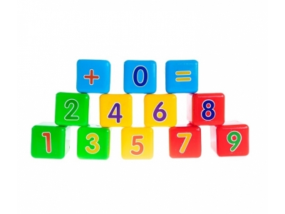 Набор кубиков Пластмастер, Первая математика 1-00183898_1