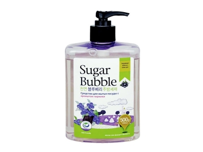 Гель Sugar Bubble для мытья посуды с ароматом черники, 470 мл 1-00184046_1