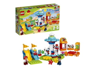 Конструктор Lego Duplo, Семейный парк аттракционов 1-00184256_1