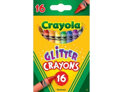 Мелки Crayola восковые с блестками, 16 шт. 1-00185563_1