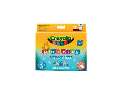 Фломастеры Crayola для малышей (маркеры), 12 цв. 1-00185574_1