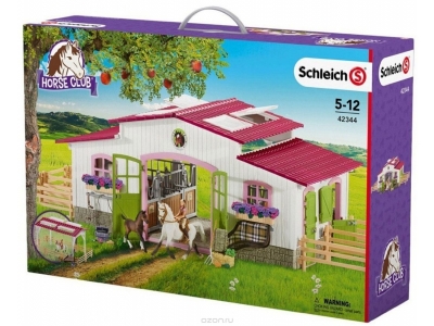 Набор Schleich, Конюшня: Центр верховой езды с лошадьми, наездником, аксессуарами 1-00185728_1