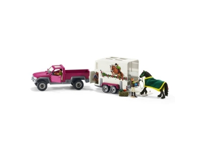Набор Schleich, Пикап с прицепом для лошади 1-00185729_1