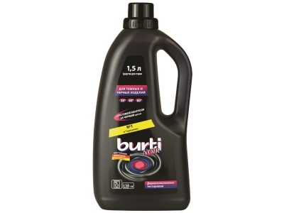 Средство Burti Noir для стирки черного и темного белья, синтетическое жидкое, 1,5 л 1-00185774_1
