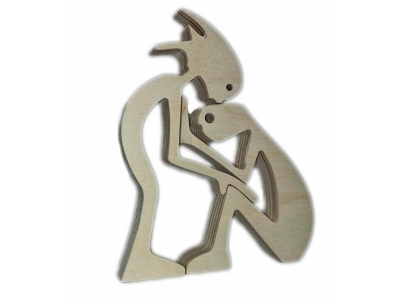 Игрушка из дерева Альтаир, заготовка для творчества: композиция Безмятежность 1-00187583_1