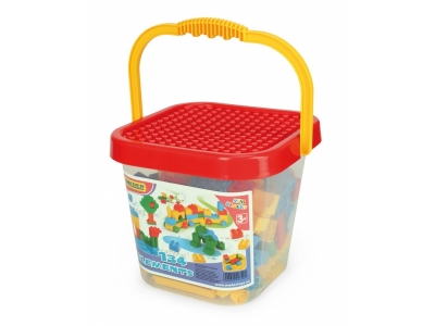 Конструктор Wader, Ведро большое (134 эл.) 1-00189770_2