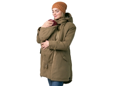 Куртка-парка Lo-Lo для беременных и слингоношения, зимняя 1-00190231_3