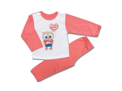 Пижама Lala Baby для девочки Совушка 1-00190415_1