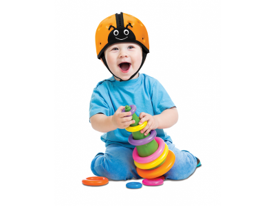 Шапка-шлем Safehead Baby мягкая для защиты головы, Божья коровка 1-00191206_2