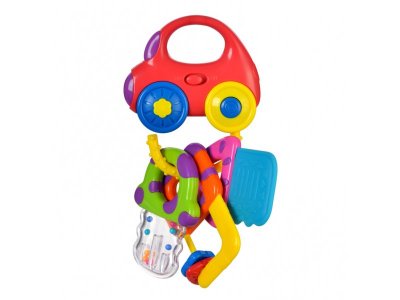 Игрушка Жирафики музыкальная Машинка с ключиками-прорезывателями со светом 1-00194769_1