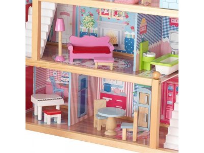 Кукольный домик KidKraft Chelsea с мебелью, 19 элем. 1-00194353_4