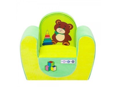 Кресло детское Paremo, Медвежонок 1-00194490_1
