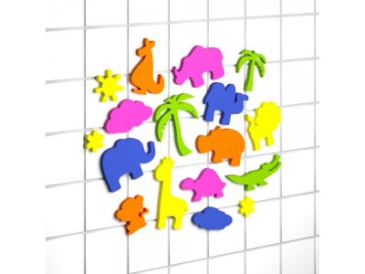 Набор игровой для ванной El'Basco Toys, Зоопарк 1-00194929_2