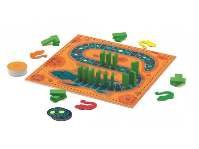 Игрушка из дерева Djeco, Игра настольная Ящерица 1-00195599_2