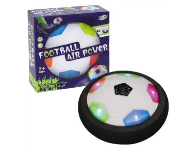 Диск футбольный Hover ball, напольный плоский с подсветкой (Аэрофутбол) 1-00196304_1
