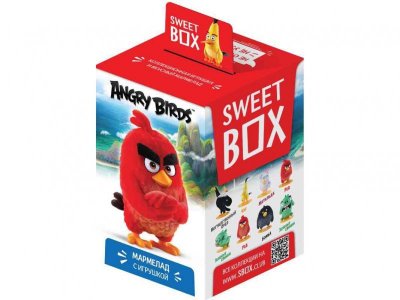 Мармелад Sweet Box, Angry Birds Movie с игрушкой, 10 г 1-00119423_1