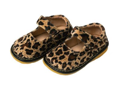 Туфли Squeakers для девочки Леопард 1-00123846_1