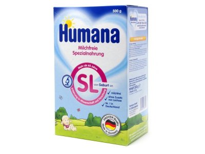 Смесь Humana SL на основе белков изолята сои с рождения, 500 г 1-00124836_1