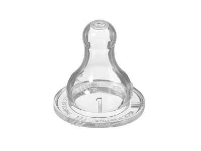 Соска Bebe Confort силиконовая д/бутылочек со стандартным горлышком S2, 2 шт. 1-00126018_1