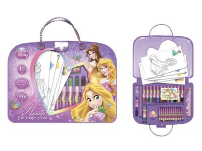 Набор для творчества Disney Принцессы 46 предметов, в сумочке 1-00126809_1