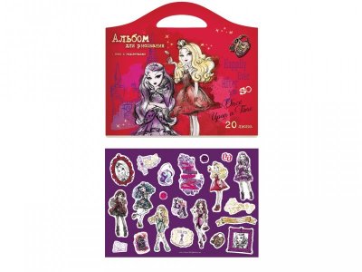 Альбом для рисования Mattel, Ever After High с наклейками, 20 л 1-00126877_1