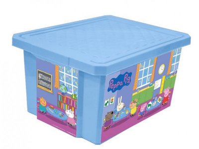 Ящик Little Angel для хранения игрушек, X-BOX Свинка Пеппа 17 л 1-00129119_1
